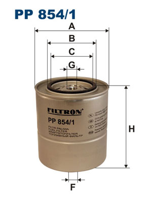 Filtron Brandstoffilter PP 854/1