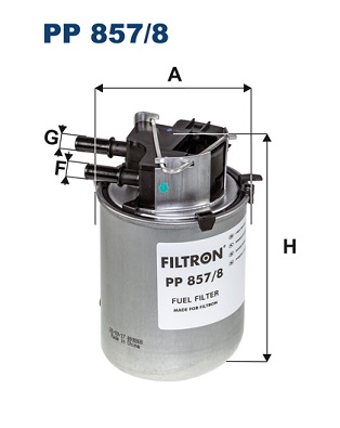 Filtron Brandstoffilter PP 857/8