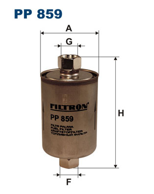 Filtron Brandstoffilter PP 859