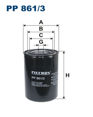 Filtron Brandstoffilter PP 861/3
