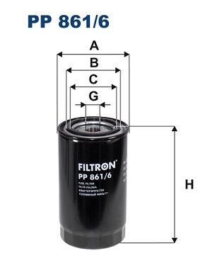 Filtron Brandstoffilter PP 861/6