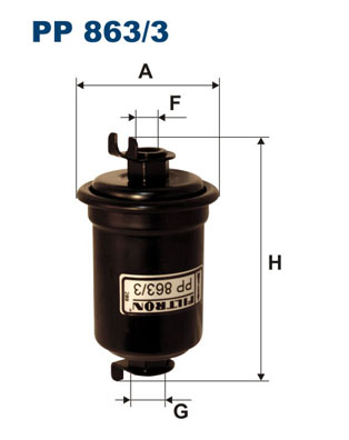 Filtron Brandstoffilter PP 863/3