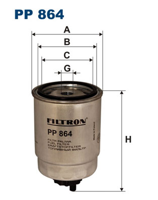 Filtron Brandstoffilter PP 864