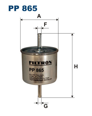 Filtron Brandstoffilter PP 865