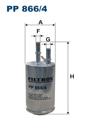 Filtron Brandstoffilter PP 866/4