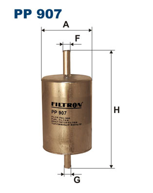 Filtron Brandstoffilter PP 907
