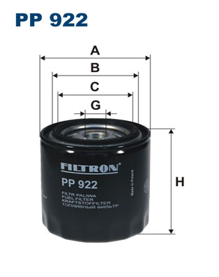 Filtron Brandstoffilter PP 922