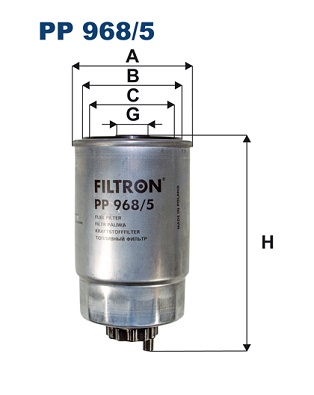 Filtron Brandstoffilter PP 968/5