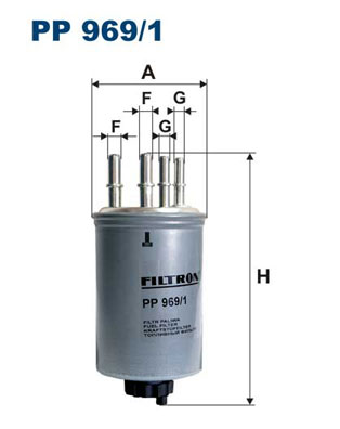 Filtron Brandstoffilter PP 969/1