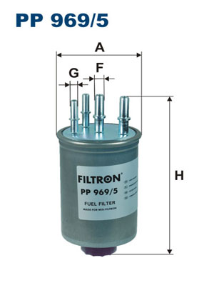Filtron Brandstoffilter PP 969/5