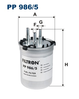 Filtron Brandstoffilter PP 986/5