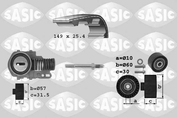 Sasic Distributieriem kit 1750004