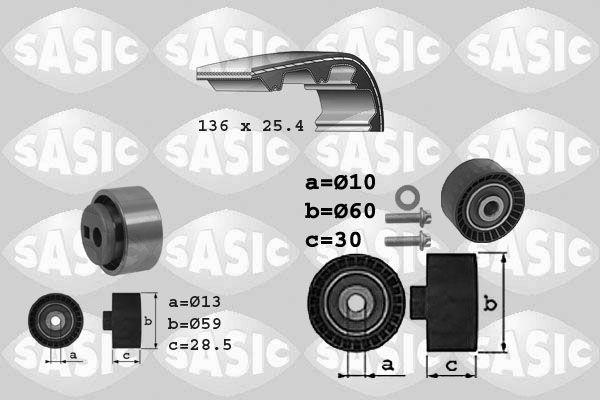 Sasic Distributieriem kit 1750005