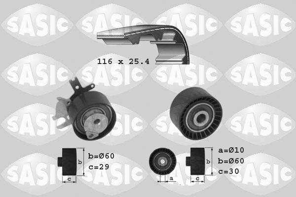 Sasic Distributieriem kit 1750014