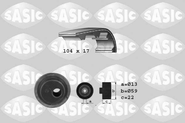 Sasic Distributieriem kit 1750022