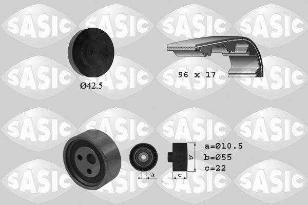 Sasic Distributieriem kit 1754003
