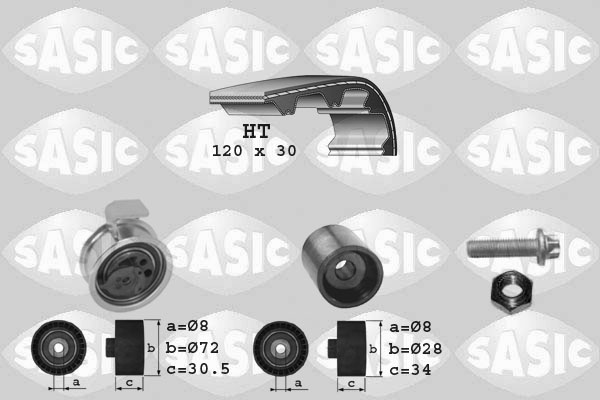 Sasic Distributieriem kit 1756013