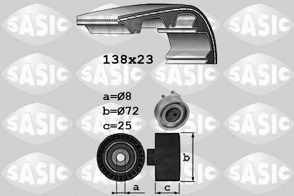 Sasic Distributieriem kit 1756060