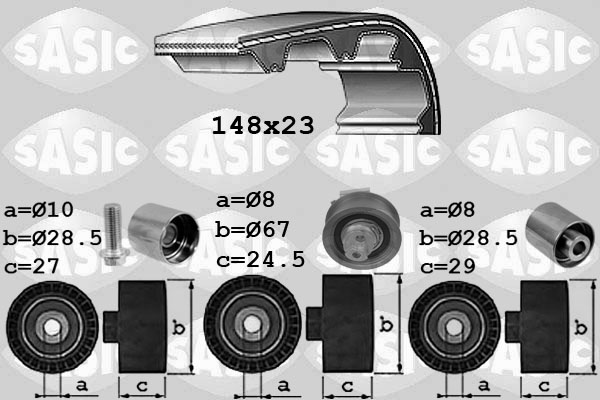 Sasic Distributieriem kit 1756074