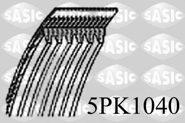 Sasic Poly V-riem 5PK1040