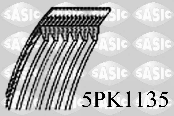 Sasic Poly V-riem 5PK1135