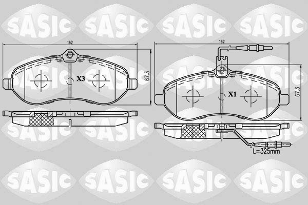 Sasic Remblokset 6210017