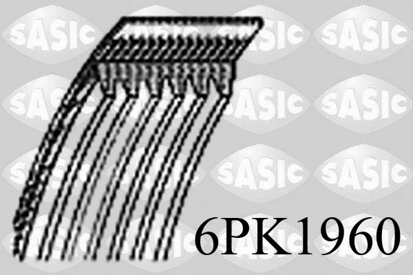 Sasic Poly V-riem 6PK1960