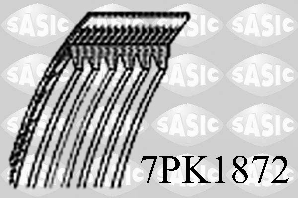 Sasic Poly V-riem 7PK1872