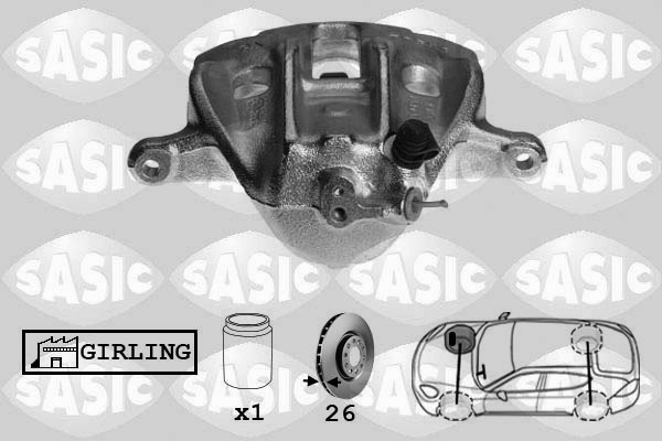 Sasic Remzadel/remklauw SCA0081