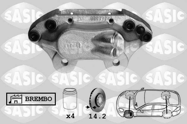 Sasic Remzadel/remklauw SCA6070