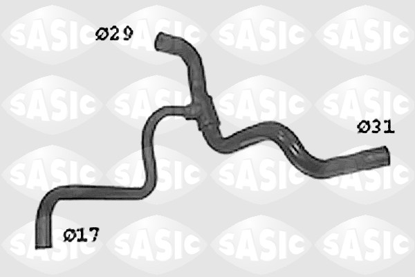 Sasic Radiateurslang SWH4295