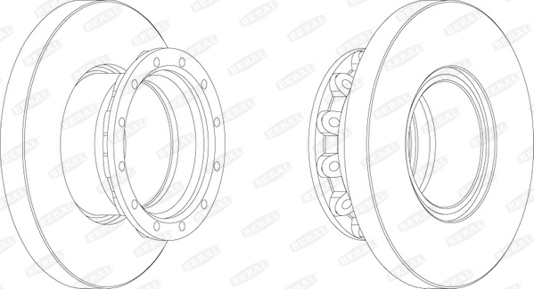 Beral Remschijven BCR245A