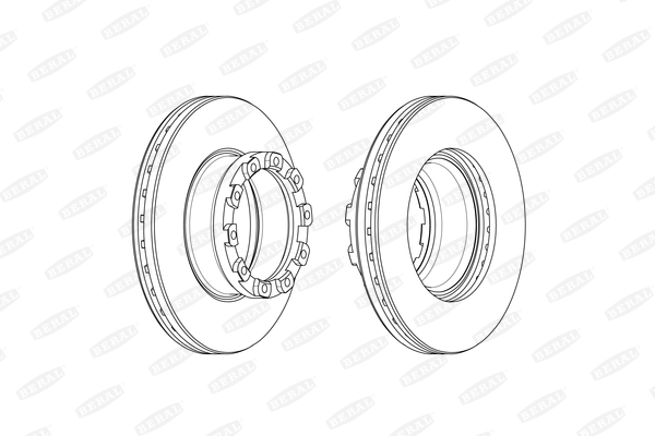 Beral Remschijven BCR358A