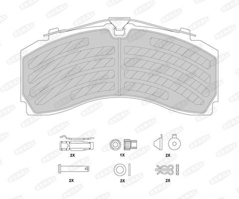 Beral Remblokset BCV29246TK