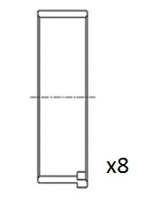 Fai Autoparts Drijfstanglager BB2052-STD