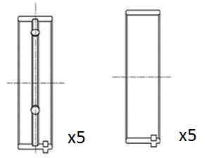 Fai Autoparts Hoofdlager BM1006-STD