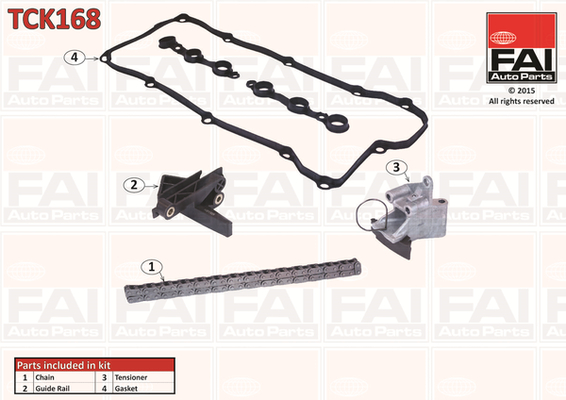 Fai Autoparts Distributieketting kit TCK168