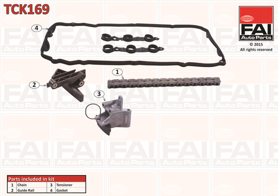 Fai Autoparts Distributieketting kit TCK169