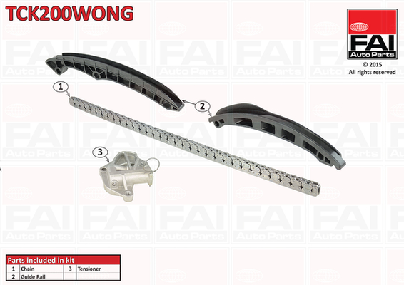 Fai Autoparts Distributieketting kit TCK200WONG