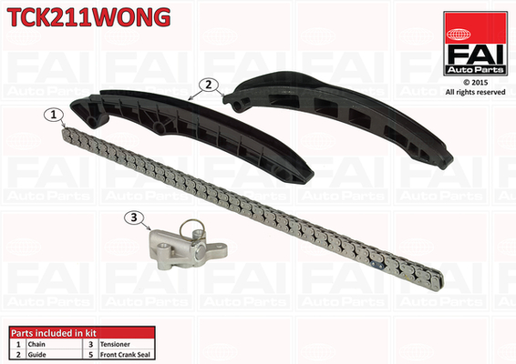 Fai Autoparts Distributieketting kit TCK211WONG