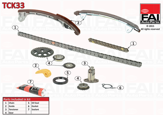 Fai Autoparts Distributieketting kit TCK33