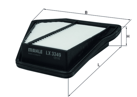 Mahle Original Luchtfilter LX 3349