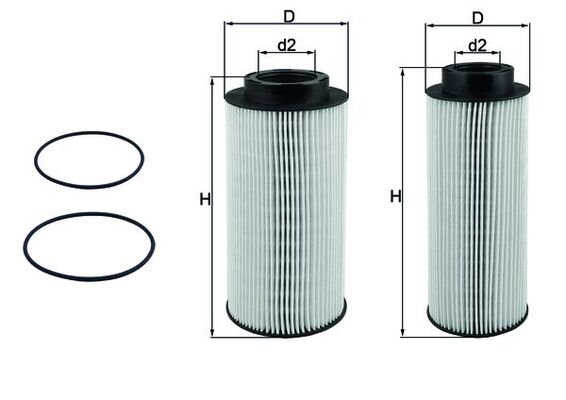 Mahle Original Brandstoffilter KX 439KIT