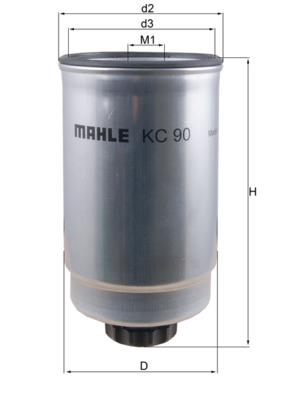 Mahle Original Brandstoffilter KC 90