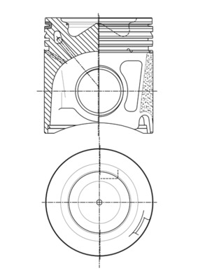 Mahle Original Zuiger 007 PI 00150 002