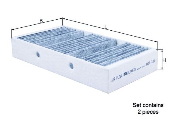 Mahle Original Interieurfilter LAK 878/S