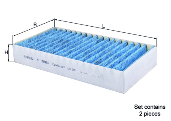 Mahle Original Interieurfilter LAO 295/S