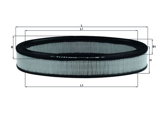 Mahle Original Luchtfilter LX 716