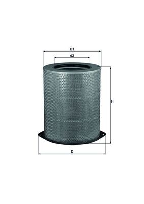 Mahle Original Luchtfilter LX 832