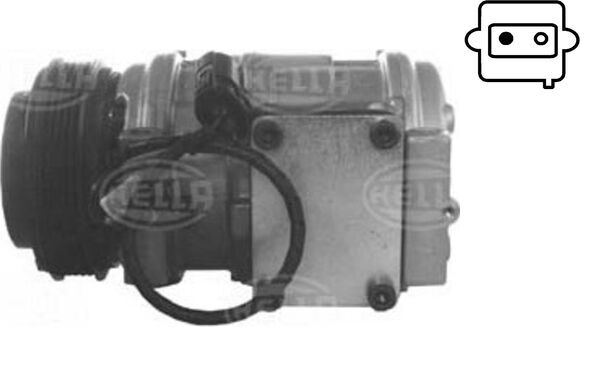 Mahle Original Airco compressor ACP 798 000S